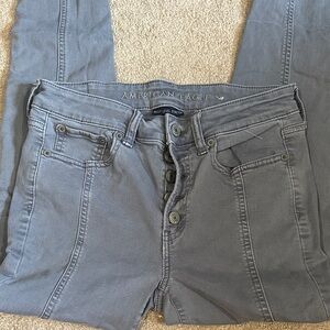 American Eagle Outfitters Women's High Rise Blue Jeans